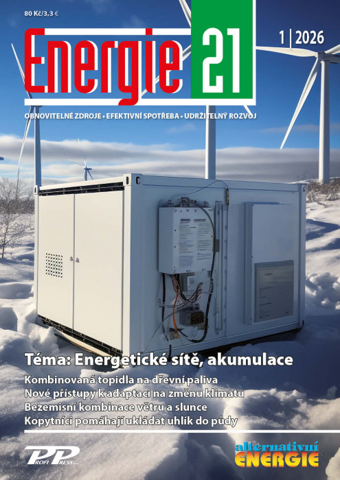 Obálka titulu Energie 21/Alternativní energie - vydanie č.&nbsp;1/2026