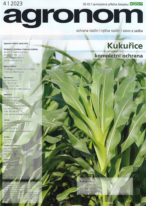 Obálka titulu Agronom