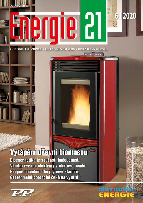 Obálka titulu Energie 21/Alternativní energie - vydanie č. 6/2020