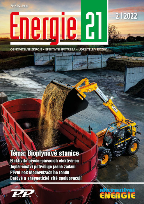 Obálka titulu Energie 21/Alternativní energie - vydanie č. 2/2022