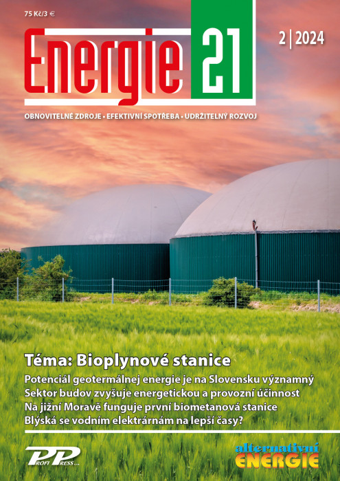 Obálka titulu Energie 21/Alternativní energie - vydanie č. 2/2024