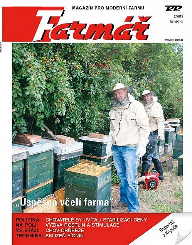 Obálka titulu Farmář - vydanie č. 2/2018