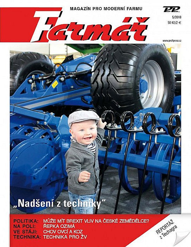 Obálka titulu Farmář - vydanie č. 5/2018