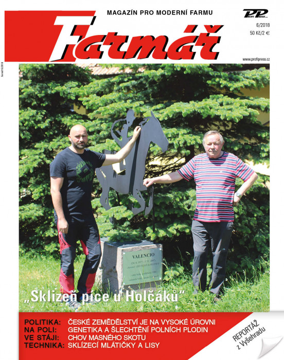 Obálka titulu Farmář - vydanie č. 6/2018