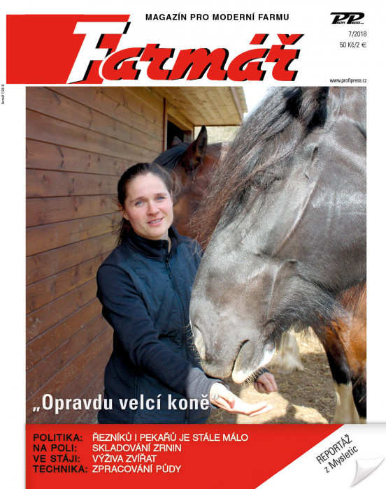 Obálka titulu Farmář - vydanie č. 7/2018