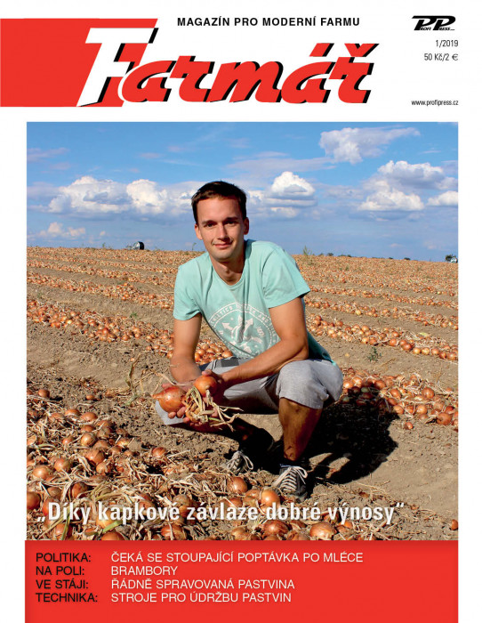 Obálka titulu Farmář - vydanie č. 1/2019