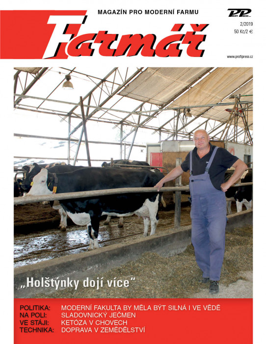 Obálka titulu Farmář - vydanie č. 2/2019
