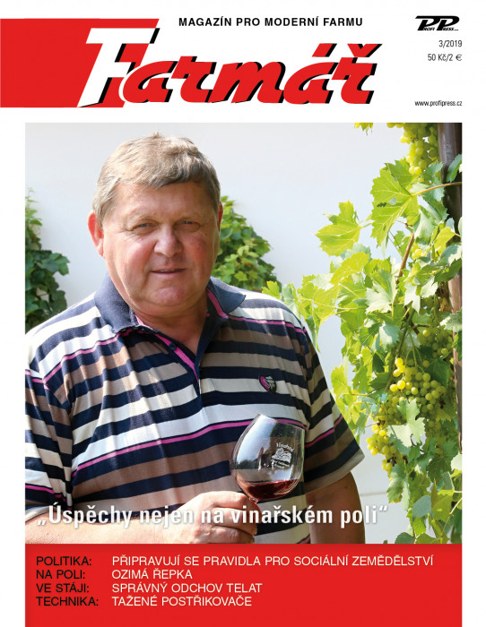 Obálka titulu Farmář - vydanie č. 3/2019