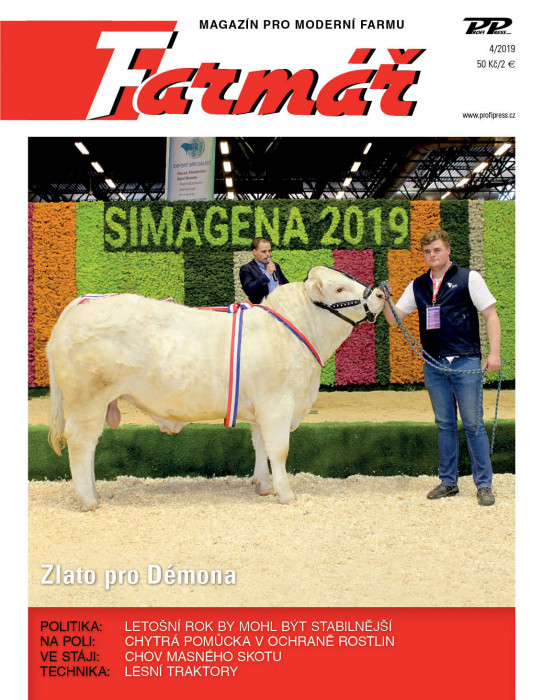 Obálka titulu Farmář - vydanie č. 4/2019