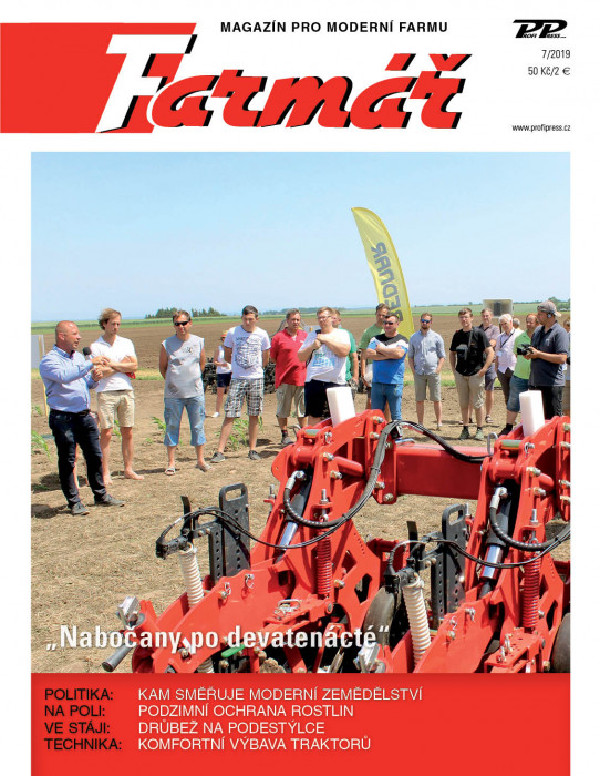 Obálka titulu Farmář - vydanie č. 7/2019