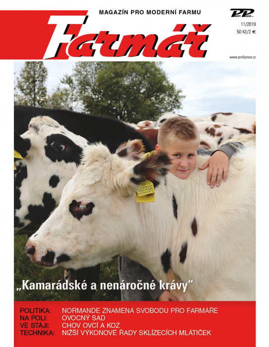 Obálka titulu Farmář - vydanie č. 11/2019