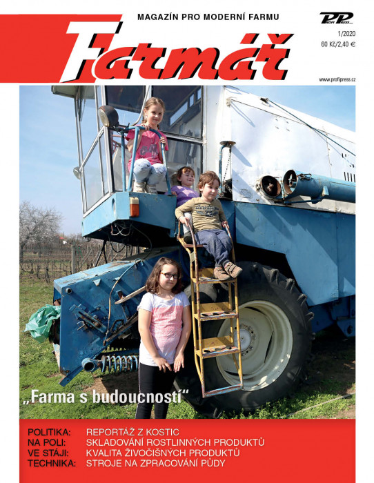 Obálka titulu Farmář - vydanie č. 1/2020