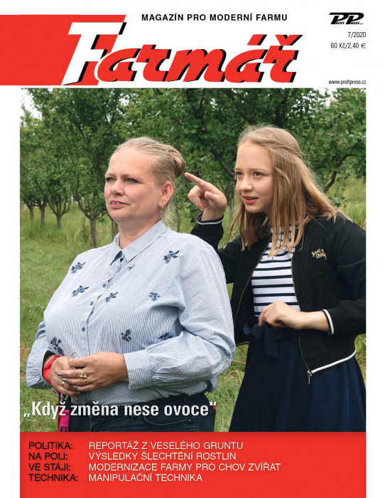 Obálka titulu Farmář - vydanie č. 7/2020