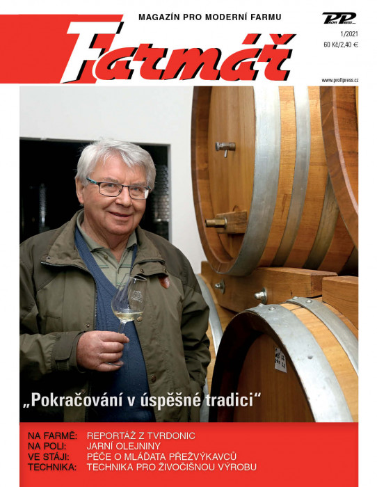 Obálka titulu Farmář - vydanie č. 1/2021