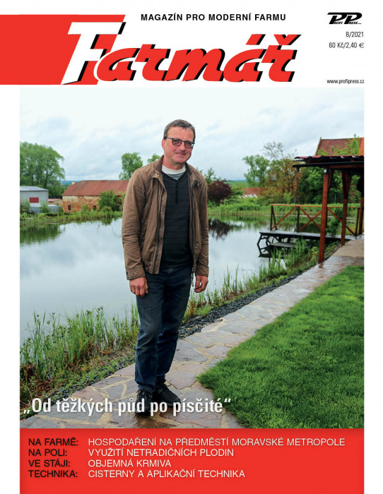 Obálka titulu Farmář - vydanie č. 8/2021