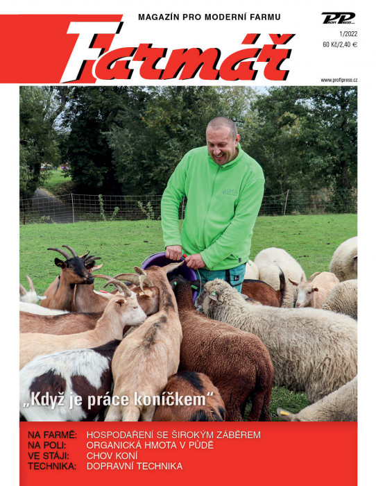 Obálka titulu Farmář - vydanie č. 1/2022