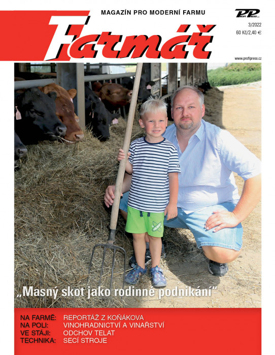 Obálka titulu Farmář - vydanie č. 3/2022