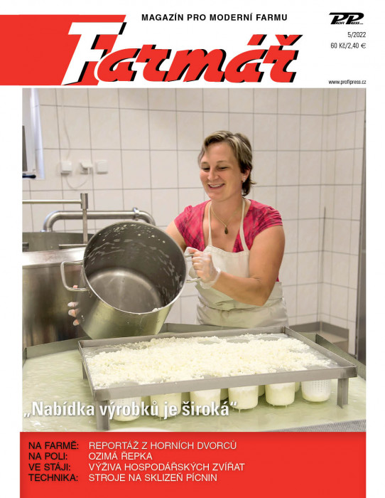 Obálka titulu Farmář - vydanie č. 5/2022