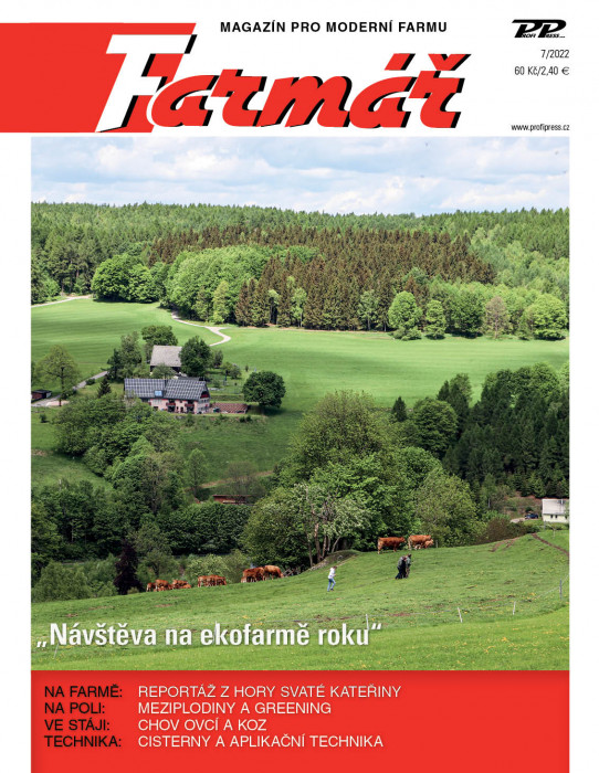 Obálka titulu Farmář - vydanie č. 7/2022