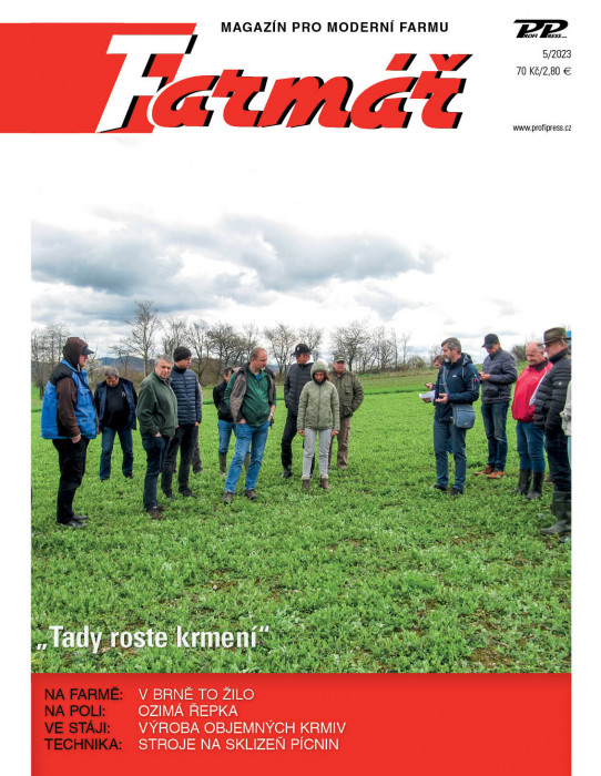 Obálka titulu Farmář - vydanie č. 5/2023
