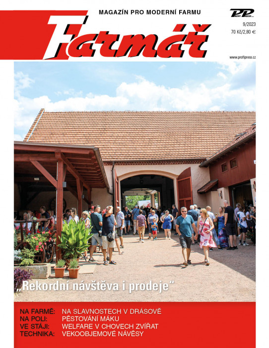Obálka titulu Farmář - vydanie č. 9/2023