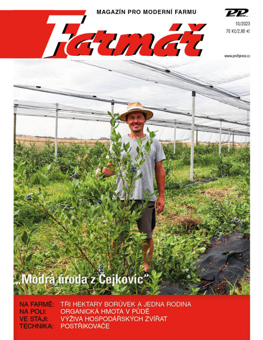 Obálka titulu Farmář - vydanie č. 10/2023