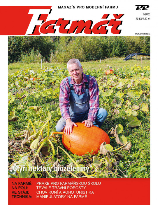Obálka titulu Farmář - vydanie č. 11/2023