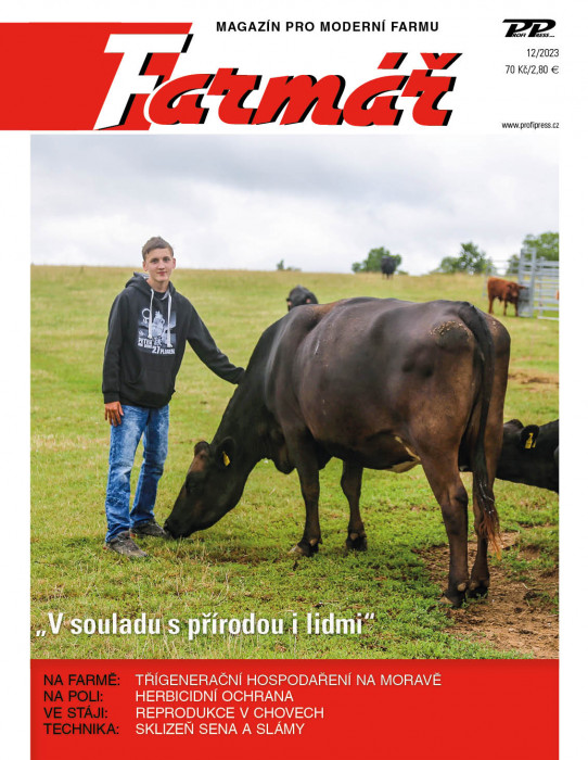 Obálka titulu Farmář - vydanie č. 12/2023