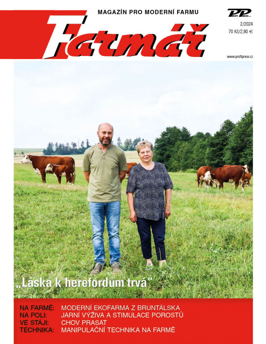 Obálka titulu Farmář - vydanie č. 2/2024