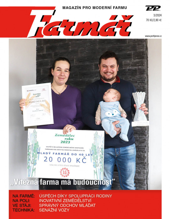Obálka titulu Farmář - vydanie č. 3/2024