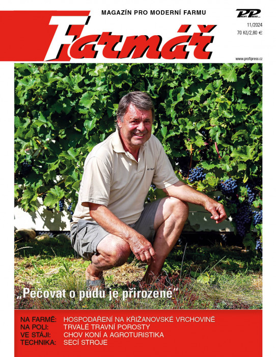 Obálka titulu Farmář - vydanie č. 11/2024