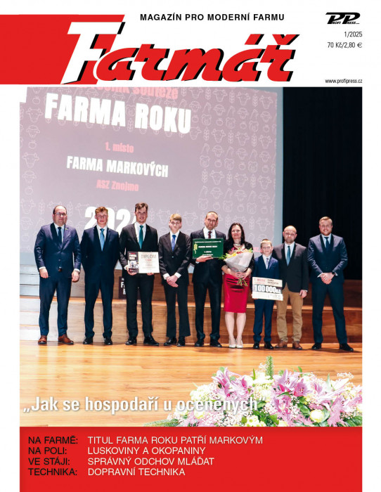 Obálka titulu Farmář - vydanie č. 1/2025