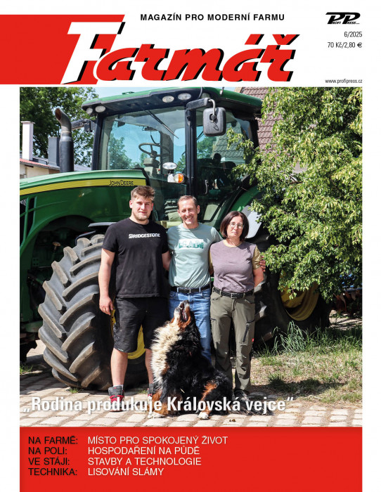 Obálka titulu Farmář - vydanie č. 6/2025