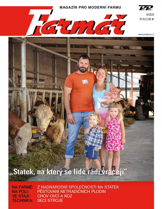 Obálka titulu Farmář - vydanie č. 8/2025
