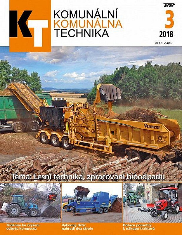Obálka titulu Komunálna technika - vydanie č. 3/2018