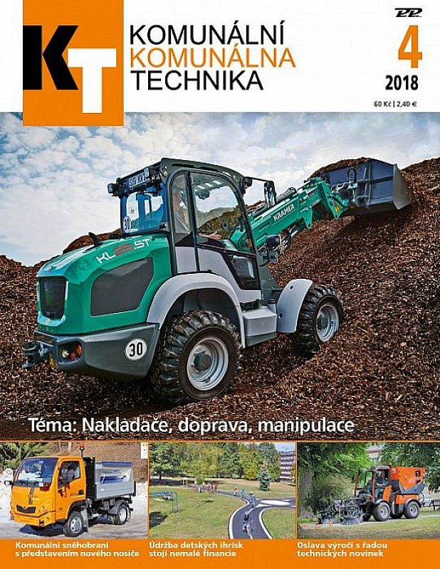 Obálka titulu Komunálna technika - vydanie č. 4/2018