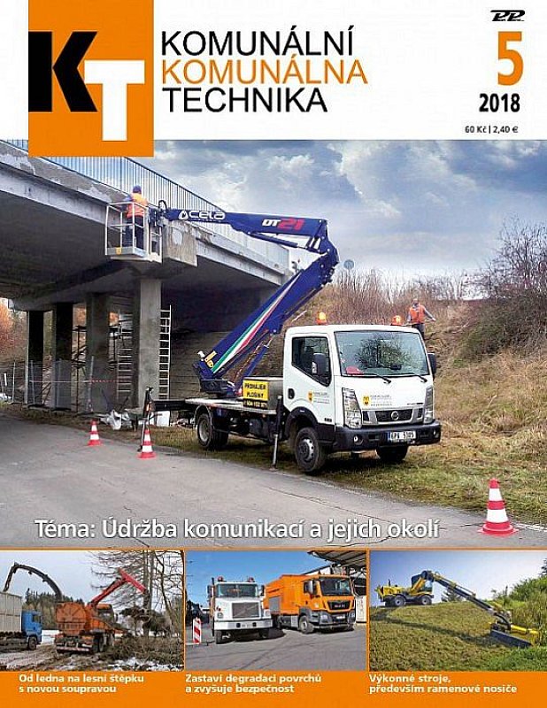 Obálka titulu Komunálna technika - vydanie č. 5/2018