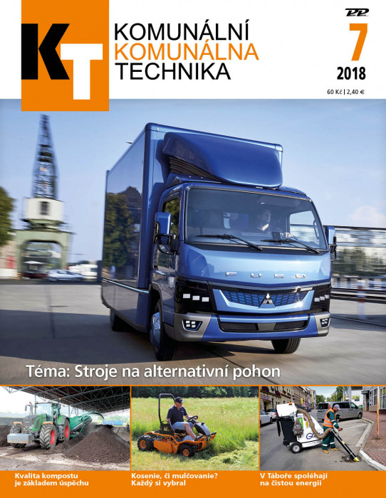 Obálka titulu Komunálna technika - vydanie č. 7/2018