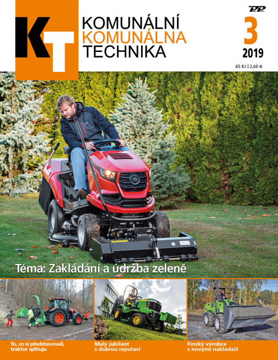 Obálka titulu Komunálna technika - vydanie č. 3/2019