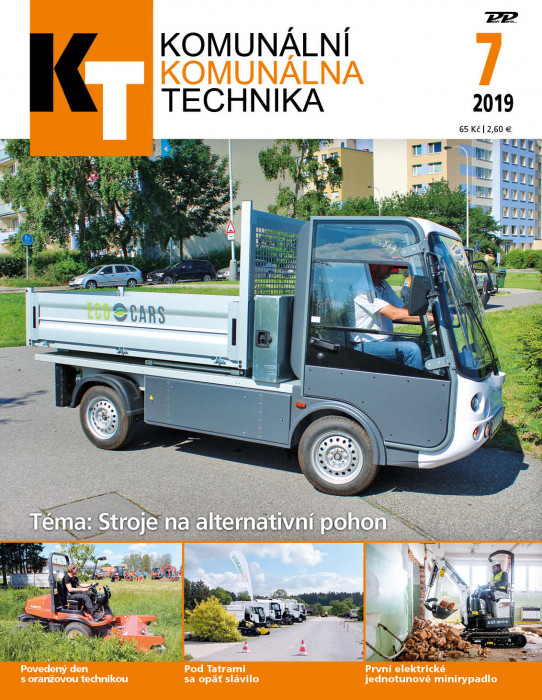Obálka titulu Komunálna technika - vydanie č. 7/2019