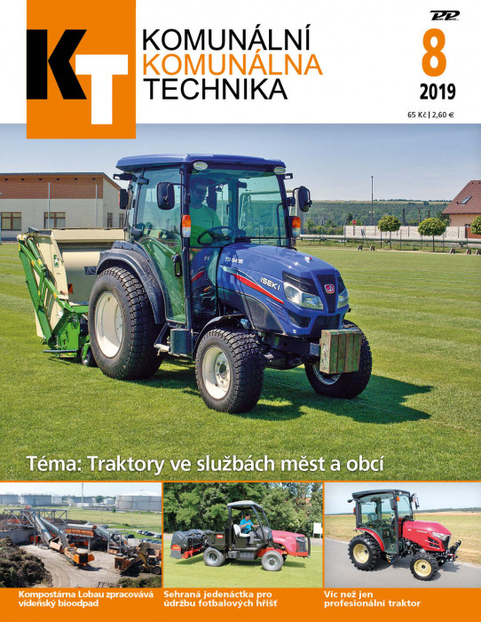 Obálka titulu Komunálna technika - vydanie č. 8/2019