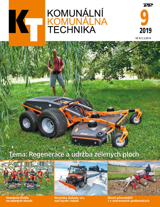Obálka titulu Komunálna technika - vydanie č. 9/2019