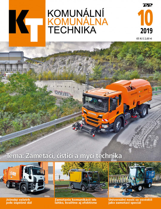 Obálka titulu Komunálna technika - vydanie č. 10/2019