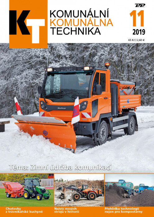 Obálka titulu Komunálna technika - vydanie č. 11/2019