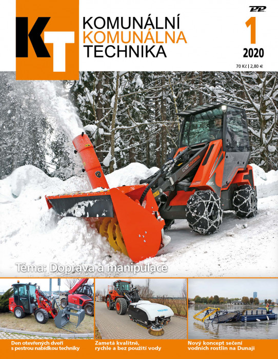 Obálka titulu Komunálna technika - vydanie č. 1/2020