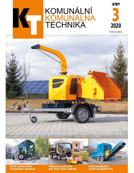 Obálka titulu Komunálna technika - vydanie č. 3/2020