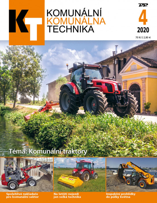 Obálka titulu Komunálna technika - vydanie č. 4/2020