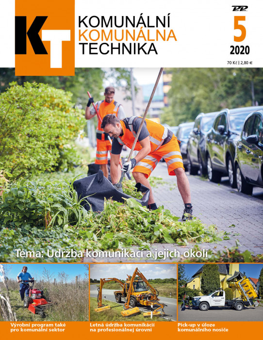 Obálka titulu Komunálna technika - vydanie č. 5/2020