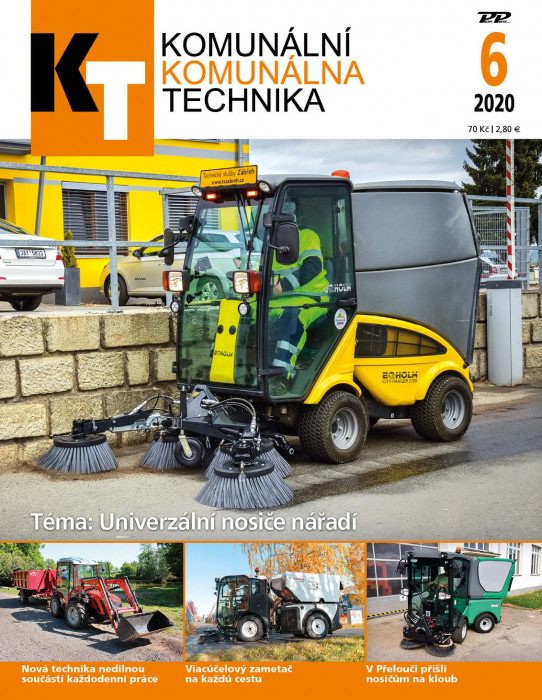 Obálka titulu Komunálna technika - vydanie č. 6/2020