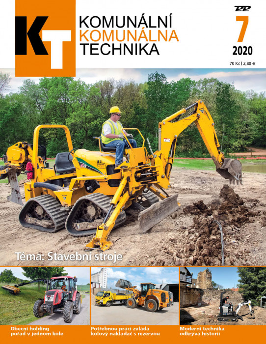 Obálka titulu Komunálna technika - vydanie č. 7/2020